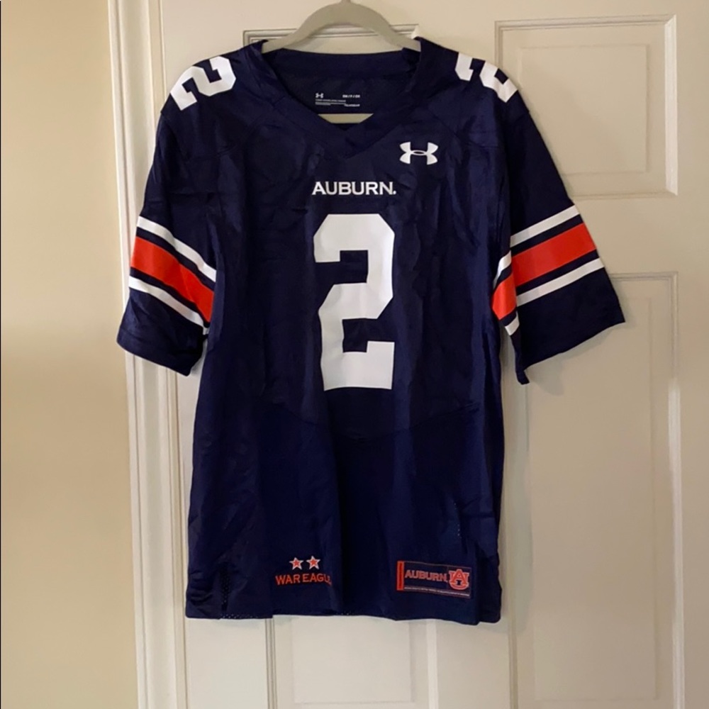 Navy auburn jersey
